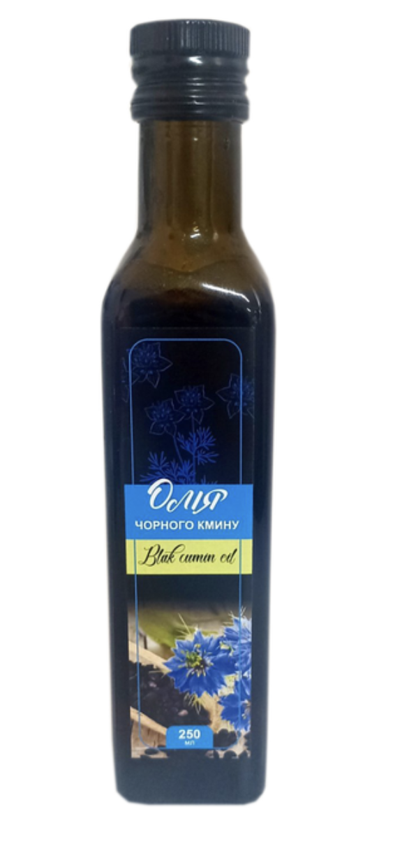 Олія чорного кмину скло 250мл